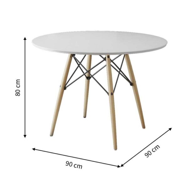 Mesa Eiffel Branca - Image 3