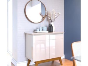 Buffet Classic 2 Portas Off White Total