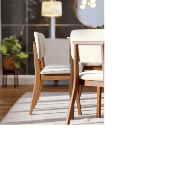 Jogo com 2 Cadeiras Classic Linho Ouro/Nature - Image 2